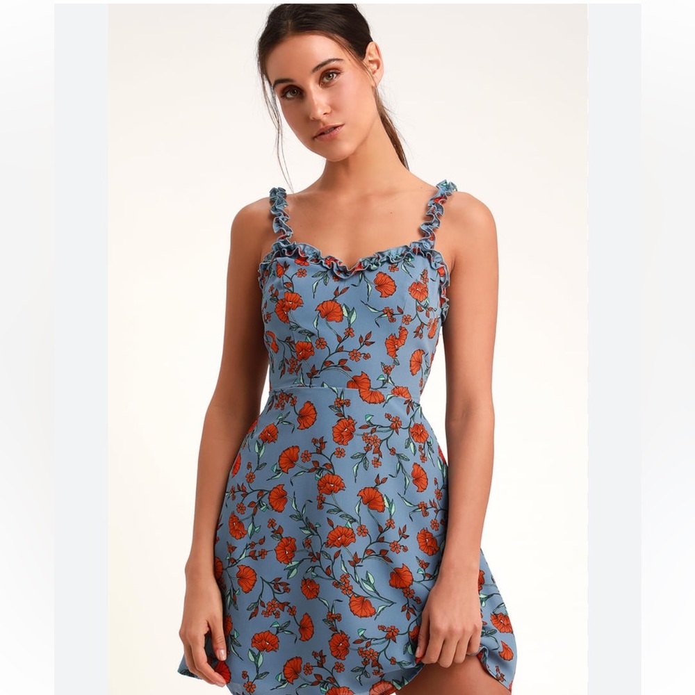 Lulus Floral Dress